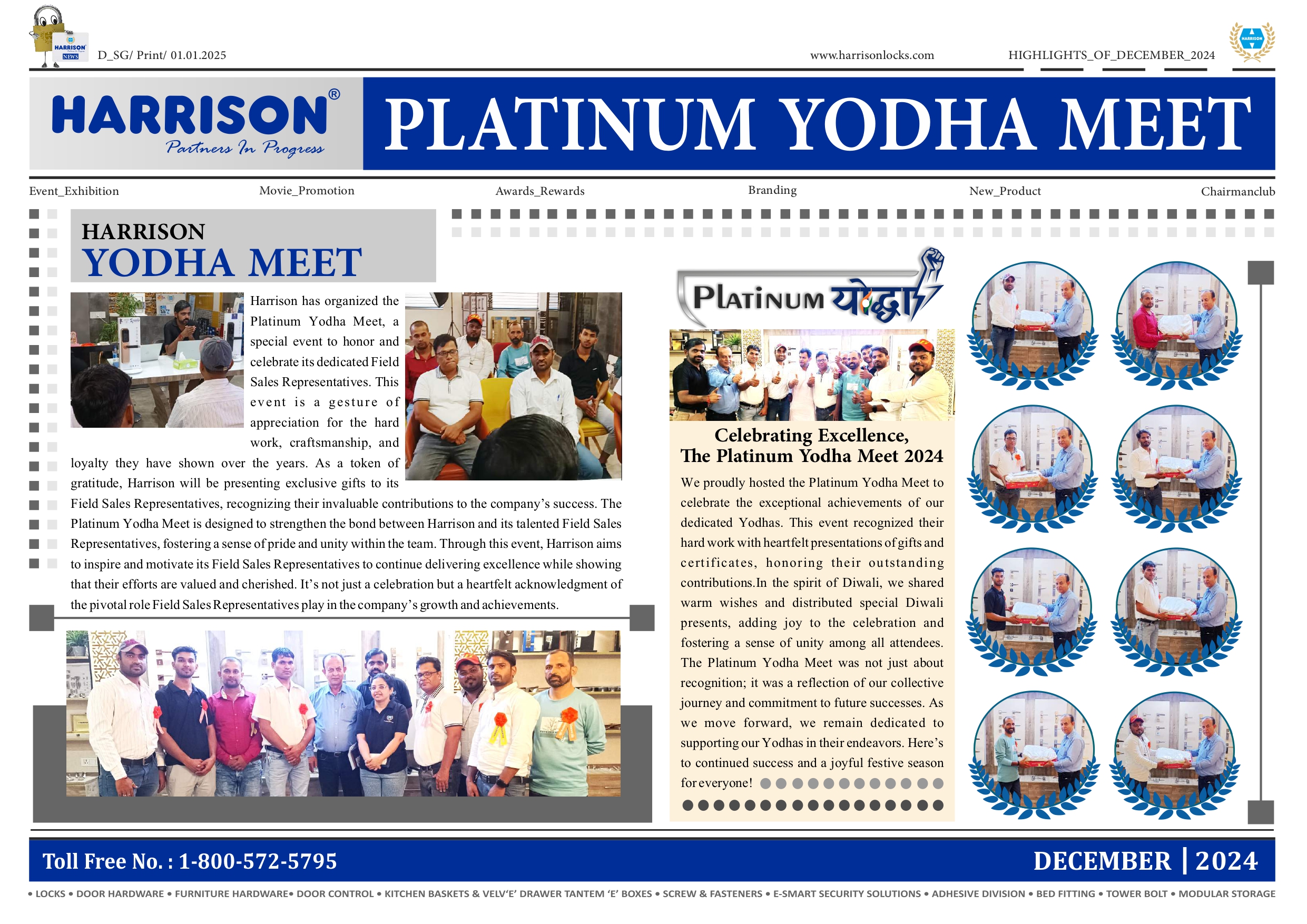 Harrison Monthly Newsletter